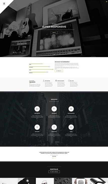 Holeon - Agency Weebly Template