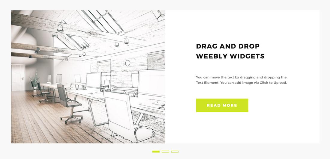 Weebly Service Carousel