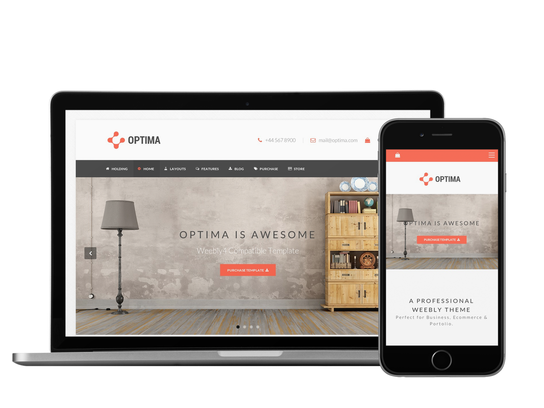 Responsive Weebly Template